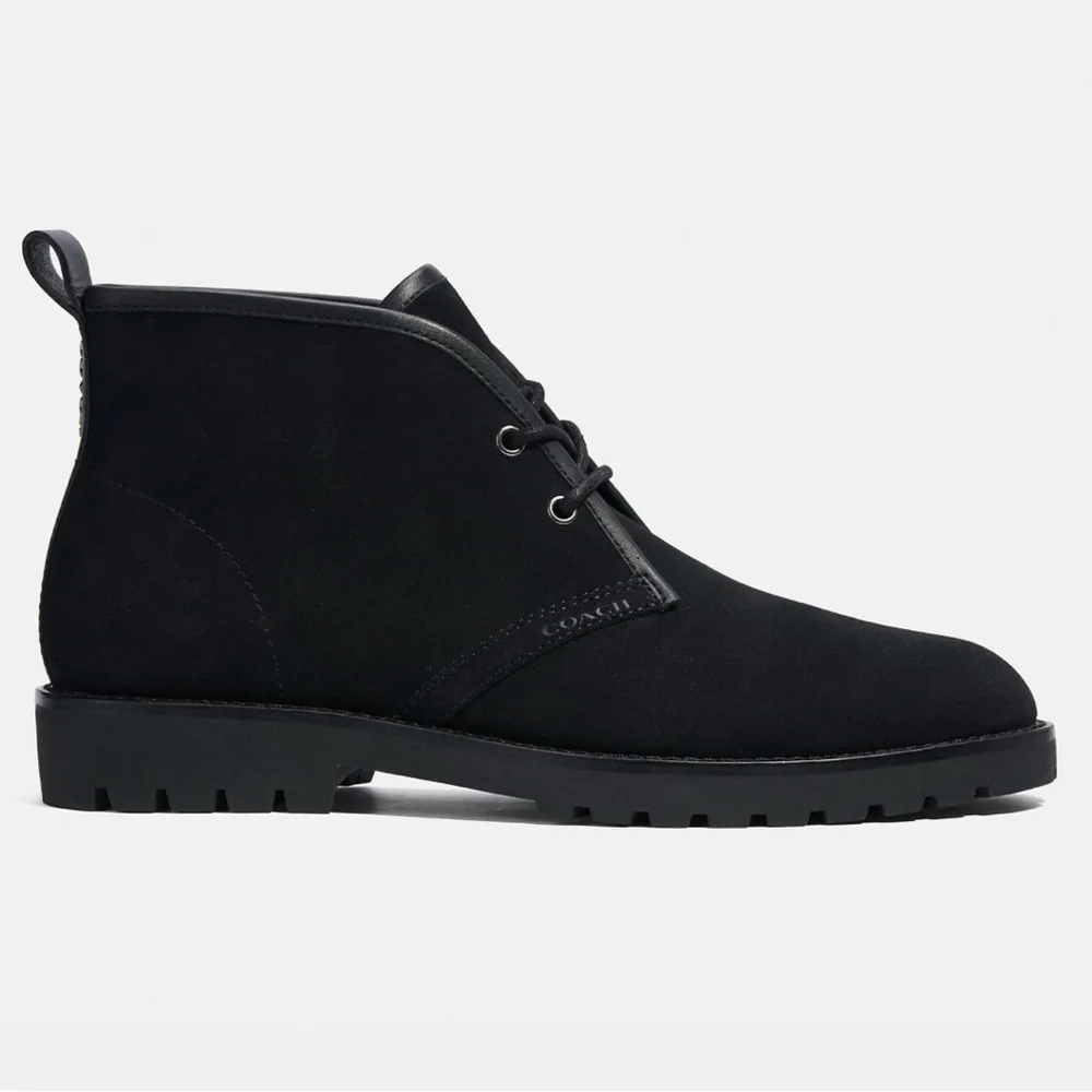 Coach Desert Boots, a chukka-style ankle boot crafted from suede 9 NWT